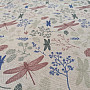 Decorative fabric Gray dragonflies