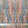 Cheetah feathers decorative fabric