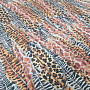 Cheetah feathers decorative fabric