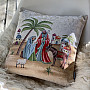 Christmas tapestry covering JERUSALEM