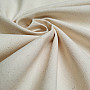 Cotton fabric UNI SMETANA coarse cotton 220g