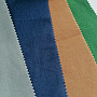 Cotton fabric Corduroy thin - green/grey