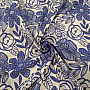 Decorative fabric PIPO BLUE FLOWER