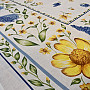 SPRING FLOWERS tablecloth and circle