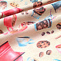 Decorative fabric CAFE