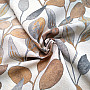 Decorative fabric HOJAS GRAY LEAVES