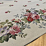 Tapestry tablecloth and scarf BORDER BOUQUET