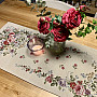 Tapestry tablecloth and scarf BORDER BOUQUET