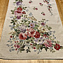 Tapestry tablecloth and scarf BORDER BOUQUET