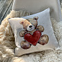 Tapestry cushion cover TEDDY BEAR