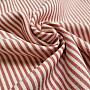 Decorative fabric RAYTIS ROUGE RED