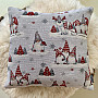 Christmas tapestry cover CHRISTMAS ELVES