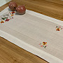 Embroidered tablecloth and shawl GARDEN FLOWERS