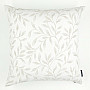 Decorative cushion cover LEAFS beige - double-sided