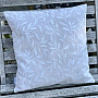 Decorative cushion cover LEAFS beige - double-sided