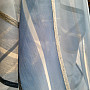 Voile curtain BLUE WHITE STRIPES