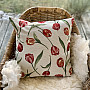 Tapestry cushion cover TULIPS III large pattern