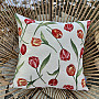 Tapestry cushion cover TULIPS III large pattern