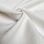 One-color designer decorative fabric GERSTER 7650 WHITE 02