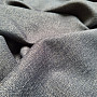 One-color designer decorative fabric GERSTER 7650 ANTHRACITE 810