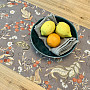 Table cloth and scarf INDIANO