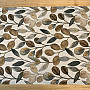 Tablecloth and scarf HOJAS GRAY LEAVES