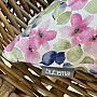 Decorative cushion cover SMALL PINK BLUE FLOWERS