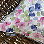 Decorative cushion cover SMALL PINK BLUE FLOWERS