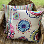 Decorative pillowcase MANDALA and STRIPES