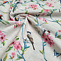 Decorative fabric BIRDS IN BRANCHES