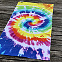 Beach towel RAINBOW SWIRL