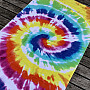 Beach towel RAINBOW SWIRL