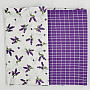 Cotton towels LAVENDER KOSTKA