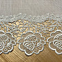 WHITE ROSE LACE tablecloth