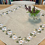 EMBROIDERED DAISIES tablecloth