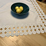 Table cloth embroidered DAISY