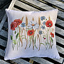 Tapestry cushion cover FIELD FLOWERS