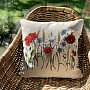 Tapestry cushion cover FIELD FLOWERS