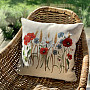 Tapestry cushion cover FIELD FLOWERS