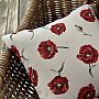 Tapestry pillow cover WALNUT POPPY