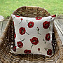 Tapestry pillow cover WALNUT POPPY