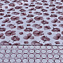 Tablecloth and shawl MONTANA OLD PINK GRID