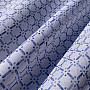 Tablecloth and scarf MONTANA GRID BLUE