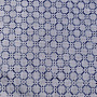 Tablecloth and scarf MONTANA GRID BLUE