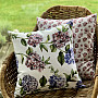 Decorative cushion cover HYDRANGEA BLUE