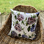 Decorative cushion cover HYDRANGEA BLUE