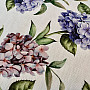 Table cloth and scarf HYDRANGEA BLUE