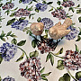 Table cloth and scarf HYDRANGEA BLUE