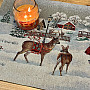 Tapestry table setting WINTER IDYLKA