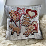 Christmas tapestry cover CHRISTMAS GINGERBREADS